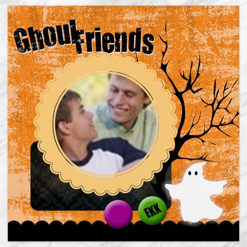 Halloween By Joely 19 x19.27  Canvas - 1