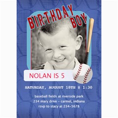 Birthday Boy Card - 5 x 7 Photo Cards Birthday Boy Card - 5 x 7 Photo Cards