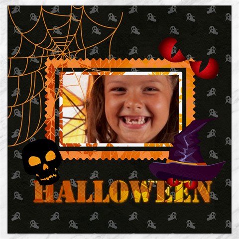 Halloween By Joely 15.2 x15.41  Canvas - 1