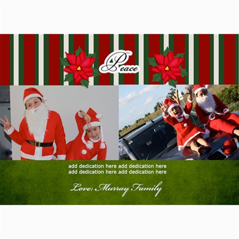 5x7 Photo Card: Peace By Jennyl 7 x5  Photo Card - 1