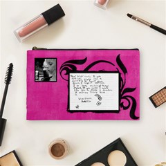 autumn notes medium cosmetic bag - Cosmetic Bag (Medium)