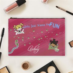 Girly Fun Cosmetic Bag - Cosmetic Bag (Large) Girly Fun Cosmetic Bag - Cosmetic Bag (Large)
