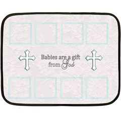 baby blanket - 35 x27  Fleece Blanket (Mini)