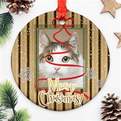 merry christmas - Ornament (Round)