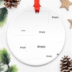 merry christmas - Ornament (Round)