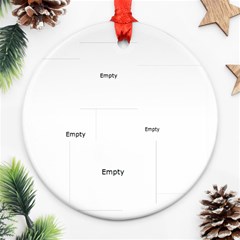 merry christmas - Ornament (Round)