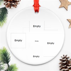 merry christmas - Ornament (Round)
