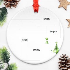 merry christmas - Ornament (Round)