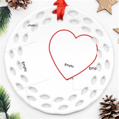 Christmas Collection Ornament (Round Filigree) Christmas Collection Ornament (Round Filigree)