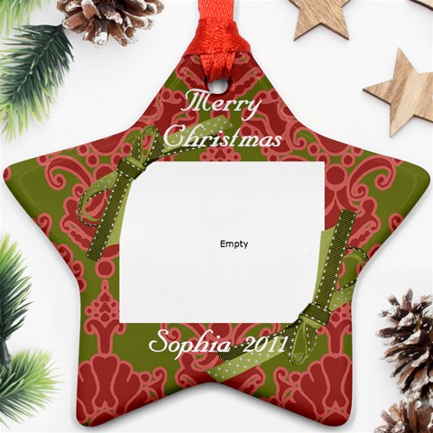 Sophia Ornament By Joshua Irvine Front