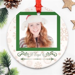 xmas gift - Ornament (Round)