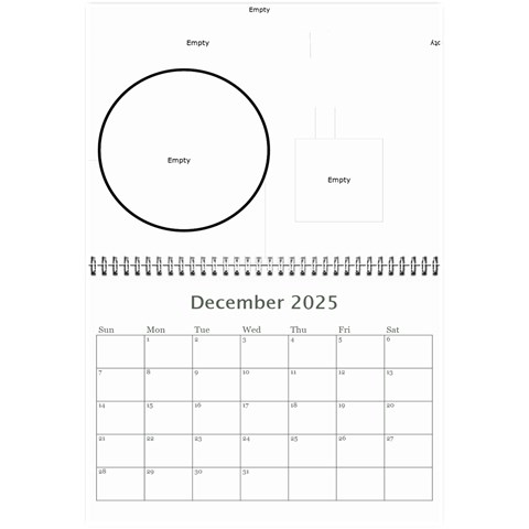 20253owlie Calendar By Amanda Bunn Dec 2025