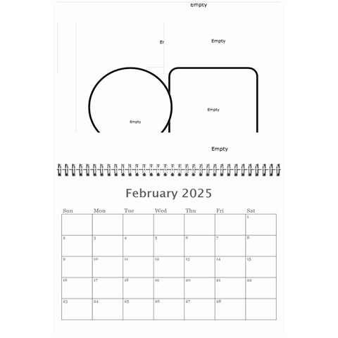 20253owlie Calendar By Amanda Bunn Feb 2025