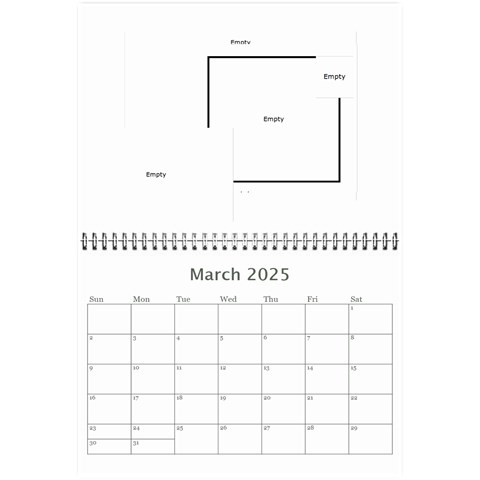 20253owlie Calendar By Amanda Bunn Mar 2025