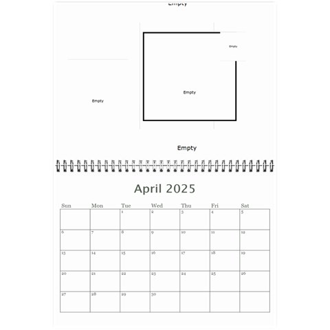 20253owlie Calendar By Amanda Bunn Apr 2025