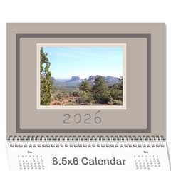 Coffee And Cream (any Year) 2026 Calendar 8 5x6