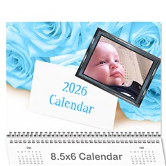 Roses For You (any Year) 2026 Calendar 8 5x6