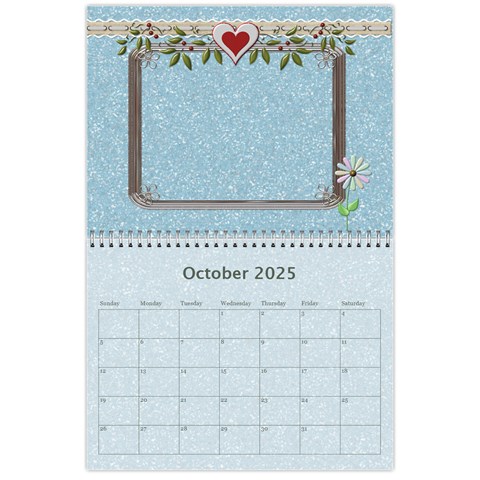 Family 12 Month Calendar By Lil Oct 2025