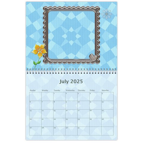 Family 12 Month Calendar By Lil Jul 2025