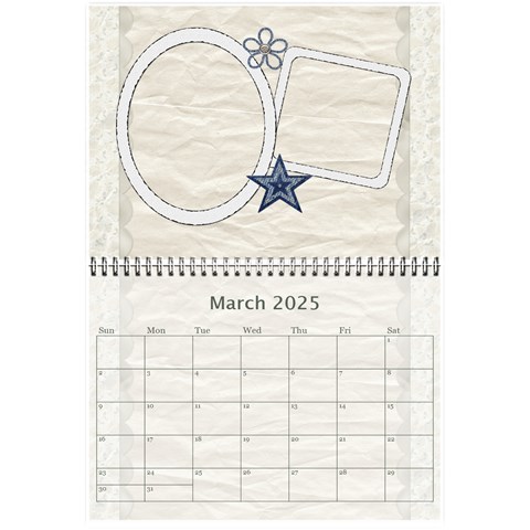 Family 8 5x6 Mini Wall Calendar By Lil Mar 2025