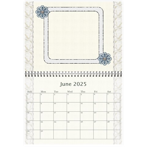 Family 8 5x6 Mini Wall Calendar By Lil Jun 2025