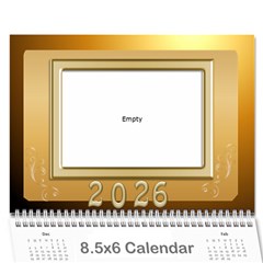 Male Calendar 2026 (large Numbers) 8 5x6
