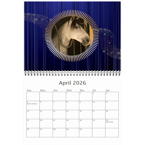 Showcase 2026 (any Year) Calendar 8 5x6 By Deborah Apr 2026