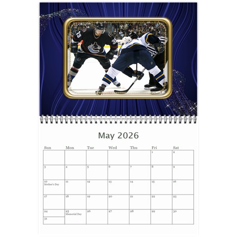 Showcase 2026 (any Year) Calendar 8 5x6 By Deborah May 2026