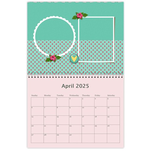 Mini Calendar: My Sweet Lil princess By Jennyl Apr 2025