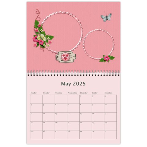 Mini Calendar: My Sweet Lil princess By Jennyl May 2025