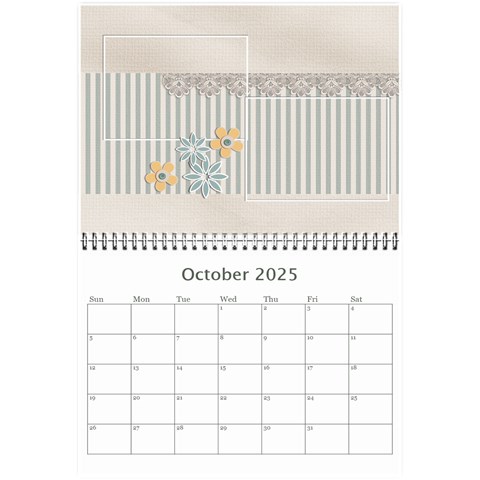 Mini Wall Calendar: Our Family By Jennyl Oct 2025