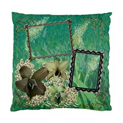 green aqua Floral Double Sided Cushion Case (5 styles) - Standard Cushion Case (Two Sides) green aqua Floral Double Sided Cushion Case (5 styles) - Standard Cushion Case (Two Sides)