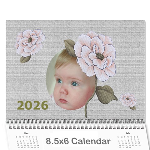 Delight 2026 (any Year) Calendar 8 5x6 By Deborah Cover