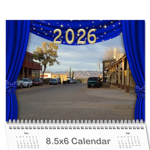 Our Production 2026  (any Year) Calendar 8 5x6 By Deborah Cover