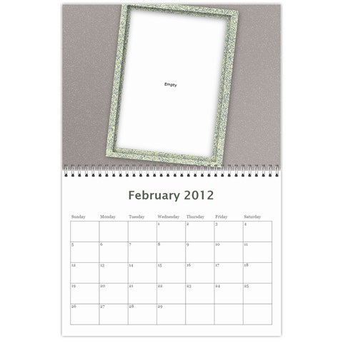2012 Calendar By Hannah Feb 2012