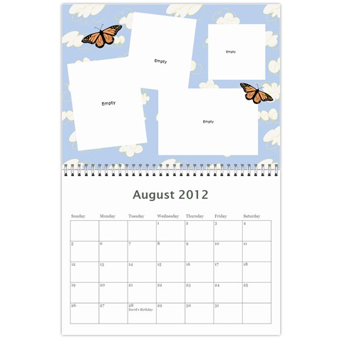 Calendar 2012 By Farron Jm Aug 2012
