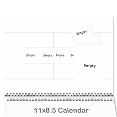 Calendar Yasen 2012 BG - Wall Calendar 11  x 8.5  (12-Months)