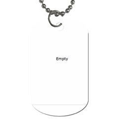 Name Dog Tag 4 - Dog Tag (One Side)