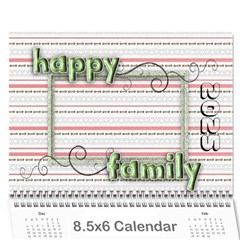 2025 Family - Calendar 8 5x6