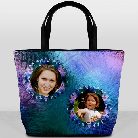 Beautiful Glass Bucket Bag By Deborah Front