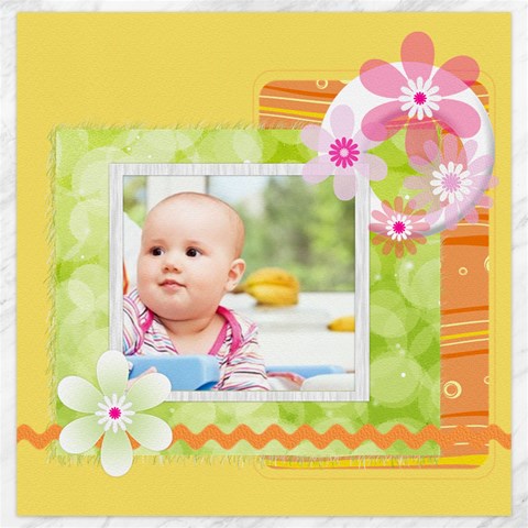 Flower By Joely 19 x19.27  Canvas - 1