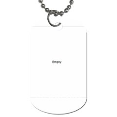 Name Dog Tag 7 - Dog Tag (One Side)