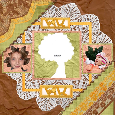 Autumn s Fall By Amarie 12 x12  Scrapbook Page - 1