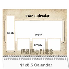 dads calender - Wall Calendar 11  x 8.5  (12-Months)
