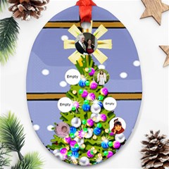 Christmas tree ornament - Ornament (Oval)