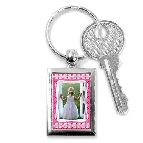 Pink Princess Key Chain By Deborah Front