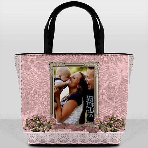 Pretty In Pink Bucket Bag By Lil Back