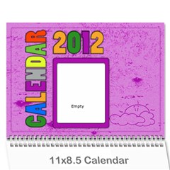 2012 Calendar - Wall Calendar 11  x 8.5  (12-Months)