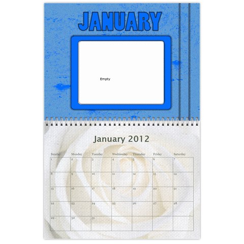 2012 Calendar By Erica Jan 2012
