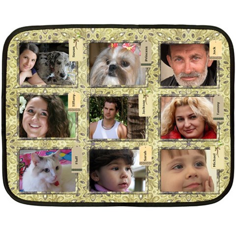 Nursing Home Memories Mini Fleece By Deborah 35 x27  Blanket